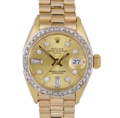 rolex datejust 26mm president platinum diamond ladies watch|Rolex lady president 69178.